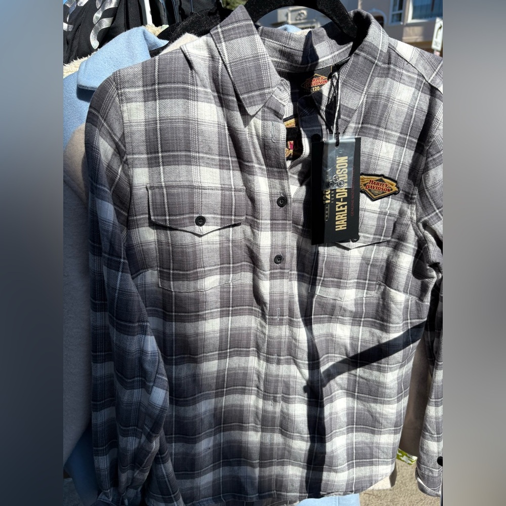 Harley-Davidson Black and Gray Anniversary Edition Shirt